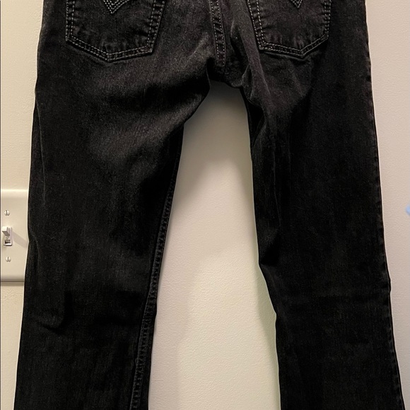 levis 511 slim fit jeans black boys 14 reg regular W27 L 27  5 pockets Straight - Picture 8 of 13